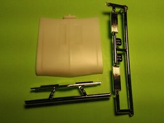 69 1969 NOVA SS 1/25 Hood Chrome Lip Trim Inserts Model Car Parts