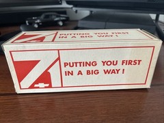 1971 Chevrolet Yellow Fleetside Truck Dealer Promo – BOX ONLY