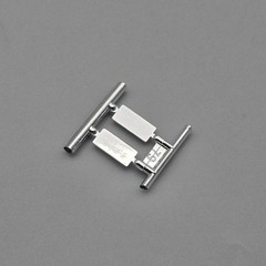 Monogram 1/25 1959 59 Cadillac Eldorado Parts Kitbash Chrome License Plates