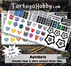 Autobots – 1:24 Scale Waterslide Decals