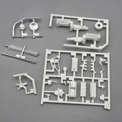 AMT 1/25 66 1966 Chevelle Parts Kitbash Engine Motor Chrome Pieces