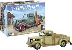 Revell 85-4516 1937 Ford Pickup Truck 2N1 w/Surf Board Model Car Kit 1:25 Red