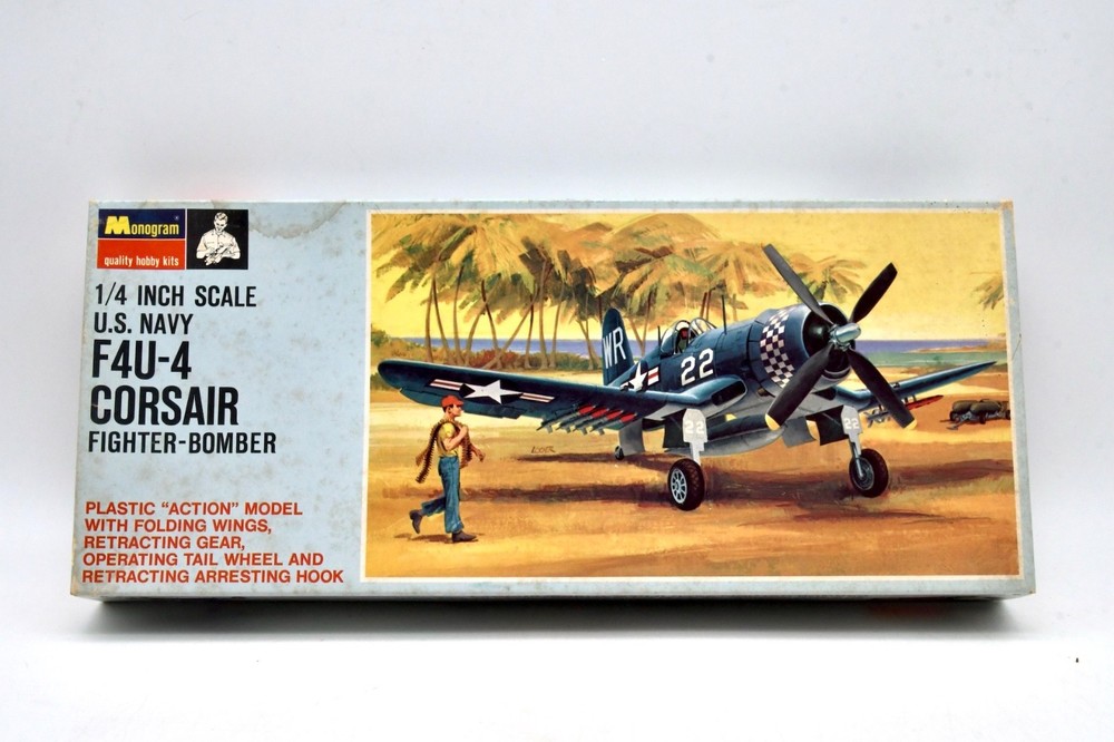 Monogram F4u4 Corsair 1/48 Action Model Kit