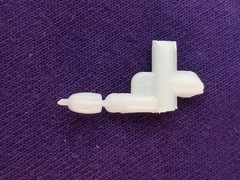 2021 Dodge Charger HellCat ANTENNA from 1:25 AMT Model Kit