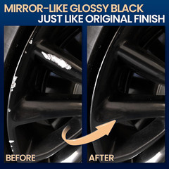 Gloss Black Rim Touch Up Paint, Rim Paint Pen, Car Wheel Scratch Repai