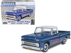 Revell 85-7225 Level 4 Model Kit 1966 Chevrolet Fleetside Pickup Truck 1/25
