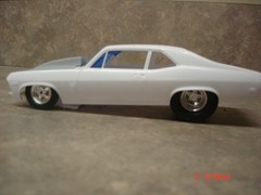 Revell 1/25 69 Nova Resin Cast Pro Street Chassis