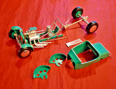 Monogram Ford Green Hornet Hot Rod Junkyard Car 1/24