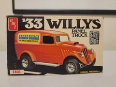 *Rare / Vintage* AMT Street Rods ’33 WILLYS Panel Truck (Empty) Box