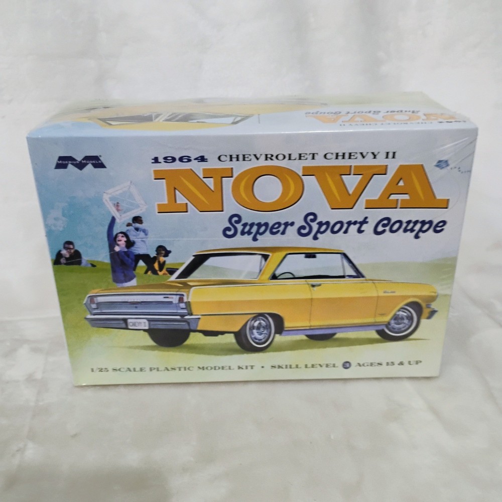 Moebius Models 1964 Chevrolet Chevy II Nova SS Coupe 1/25 Model Kit 2320 NEW