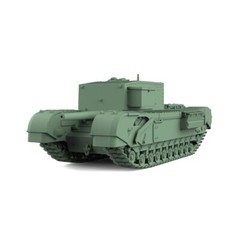Model Kits 1/200 1/220 British A22D GC MkI Churchill Tank Destroyer