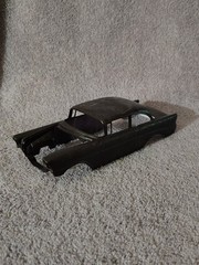 Vintage 1956 Chevy Bel Air 1:25 Model Car Body
