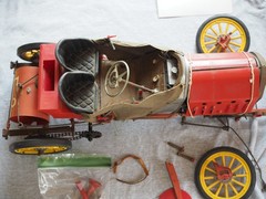 Pocher 1907 Fiat Partially Built Model – Parts