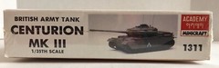 NISB Centurion MK III British Army Tank Minicraft 1/35 Plastic Model Kit #1311
