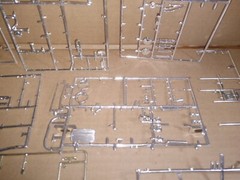 AMT Revell monogram 1/24 1/25 Assortment Chrome Junkyard Plastic Model Parts