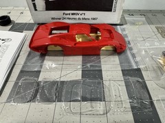 LE MANS MINIATURES – Ford MKIV n°1 1967 – 1/32 Scale Resin Model Kit – NOS