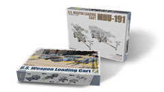 ZIMI Model 80160 1/48 U.S.Weapon Loading Cart Model(NO Missiles & Bombs Included