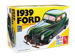 AMT 1939 Ford Sedan Street Rod Series 1:25 Scale Model Kit 1:25, Multicolored