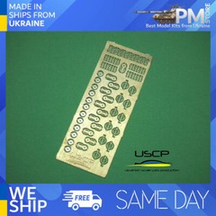 USCP 24A020 1/24 Bonnet Pins Photo-Etched set Upgrade accessories kit