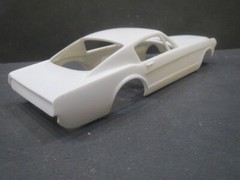 NEW Good Stuff 66′ Mustang Longnose 1/25 Resin Body from Fremont Racing