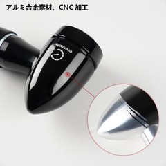 Mini 3 in 1 Motorcycle LED Turn Signals,CNC Aluminum Front & Rear Indicators,…