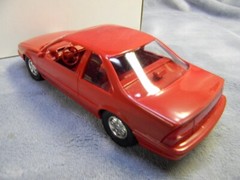 AMT 1/25 SCALE 1988 DEALER PROMO CAR CHEVY BERETTA GT COUPE BRIGHT RED -MIB