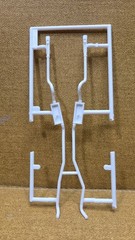 1968 Dodge Dart 440 ci DUAL EXHAUST 1/25 Revell NEW Model PARTS
