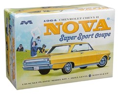 Moebius Models (MOE-2320) Moebius 2320 1964 Nova Super Sport Coupe Model Car Kit