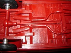 1967 Dealer Promo car Red Colored Chrysler 300 Ex Cond Missing Hood Ornament