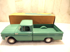 1962 Chevrolet Apache Pickup GREEN Dealership Promo IN Original Box REAL NICE