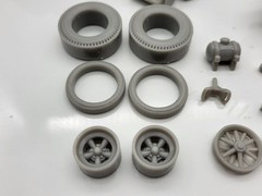 1950’s Hot Rod Body Shell Old School Dragster 1/25 Scale Mode Kit