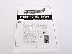 Trumpeter 1321 F-86F Sabre Jet 1:144 New Free Shipping