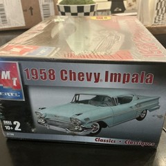 AMT ERTL 1:25 Car Kit 1958 Chevy Impala Classics Factory Sealed