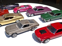 8 Model Car Junkyard 1/24 1/25 Scale Rebuilders / Shelf Sitters