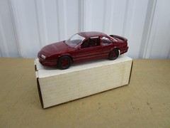 1990 Chevrolet Beretta GTZ 1/25 AMT ERTL dealer promo car Maroon box RZ model