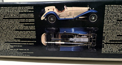 Pocher Alfa Romeo Spider Touring Gran Sport 1932 1:8 Scale Model Kit Incomplete