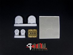 1:72 Resin Wheels Landing Gear for Su 33 Flanker scale model