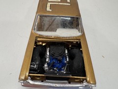 VINTAGE AMT 1/25 SCALE JUNKYARD 1966 FORD NASCAR JUNKYARD BUILT MODEL KIT
