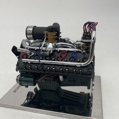 Signature Models 1933 Pierce Arrow Engine Plastic Model Automotive Display