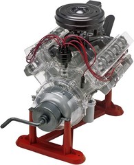 314-Piece Visible V8 Engine Model Kit – Interactive 1:4 Scale Building Kit