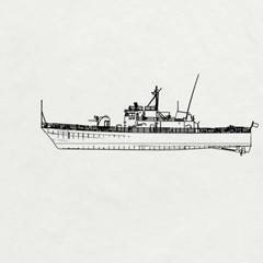 SSMODEL 1/72 Military Model Kit USS Asheville (PGM-84) Full Hull