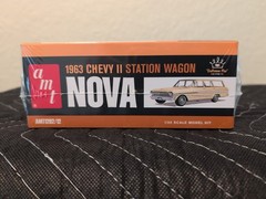 AMT 1:25 1963 Chevy II NOVA Station Wagon Plastic Model Kit NEW SEALED