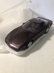 1995 AMT / ERTL Chevrolet CORVETTE ZR-1 Dealer PROMO Car Dk Purple Metallic 1:25