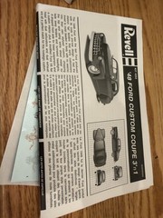 Revell 48 Ford Custom Coupe Sealed 1/25