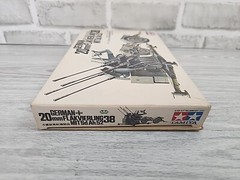 Tamiya 1:35 German 20mm FLAKVIERLING 38 MITSd.Ah.52 Plastic Model Kit MM191