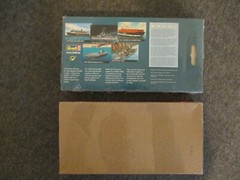 NOS MODEL KITS ERTL US M4-A1 SHERMAN CALLIOPE + REVELL USS IOWA BATTLESHIP LOT-2
