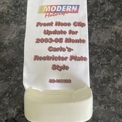 MODERN MOTORSPORT RESIN 2003-2005 RESTRICTOR PLATE MONTE CARLO NOSEPIECE 1/24