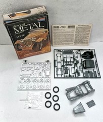 1977 Monogram MG-TC Model Car Kit Diecast & Plastic Complete NEW UNBUILT 6102