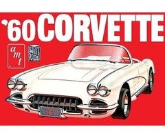 AMT 1374 1960 Chevrolet Corvette Convertible 2-in-1 1/25 Model Kit New