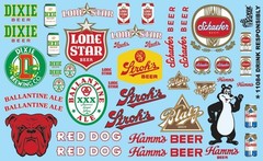 GOFER RACING DECALS Drink Responsibly Beer truck SHEET 1:24 1:25 CAR MODEL 11084